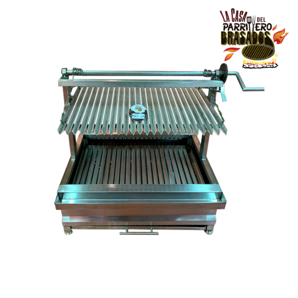 Asador en acero inoxidable